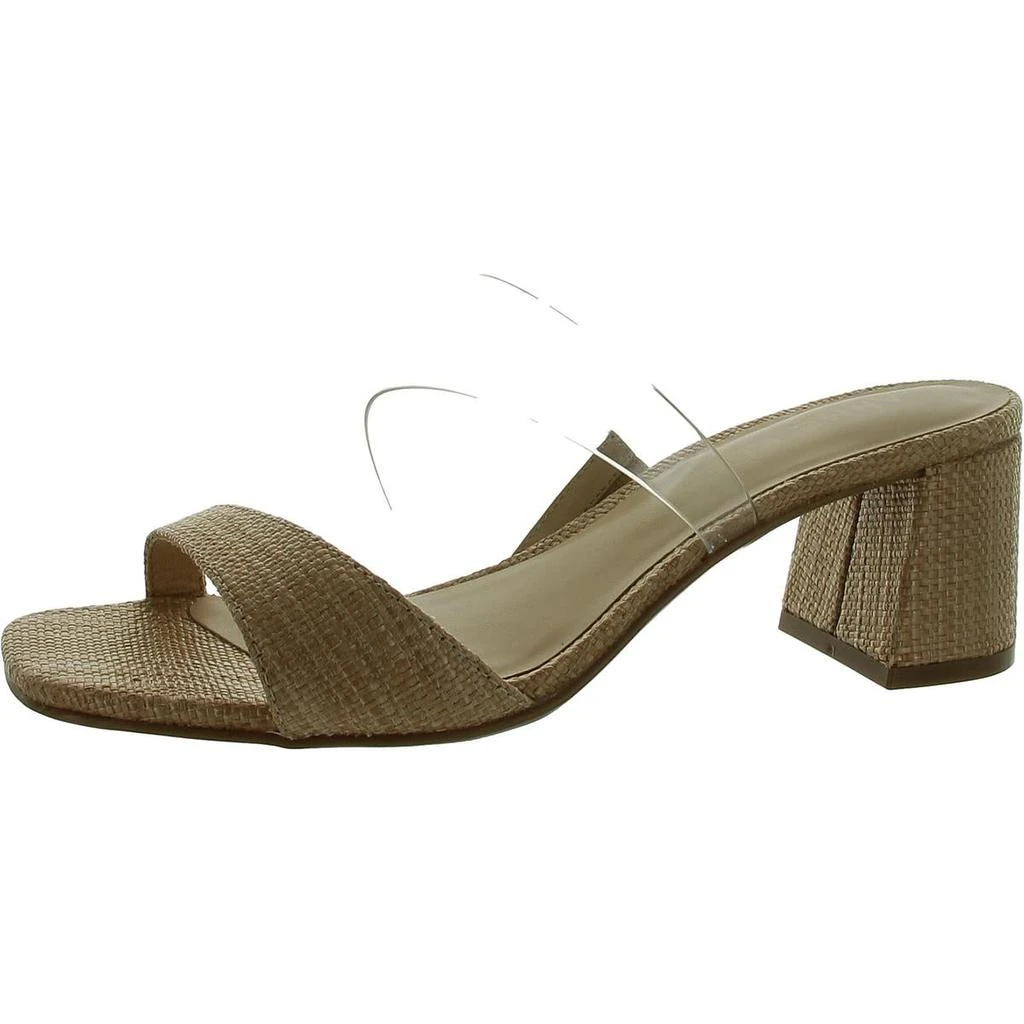 Anne Klein Kinder Womens Patent Square Toe Block Heel 4