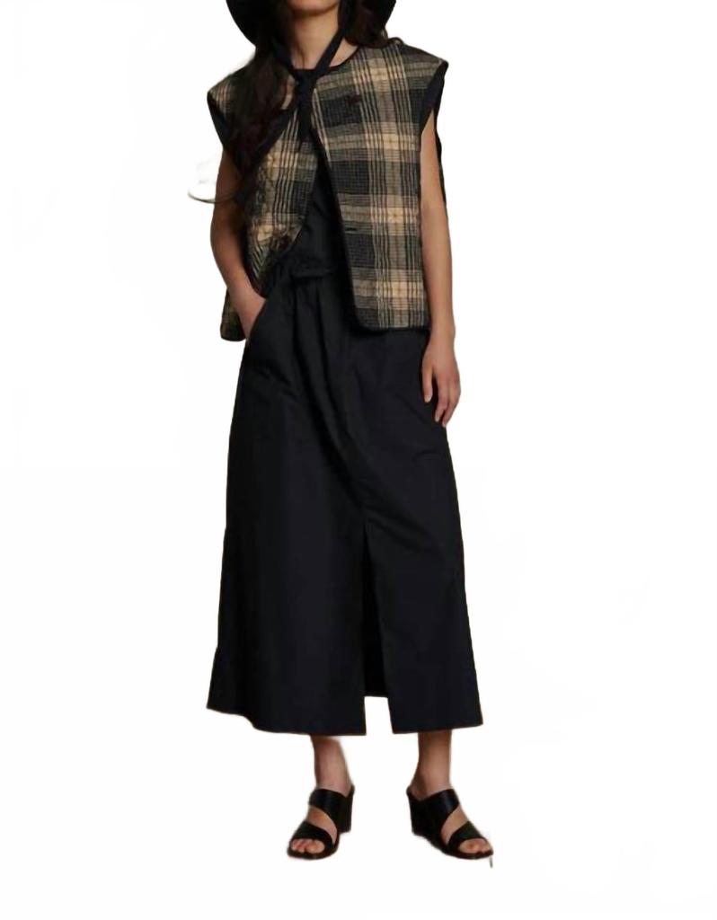 スカート soeur FW25 VARNA PLEATED MIDI SKIRT (JUP0131VARNA GRI2125W) Soeur Varna Skirt | goop