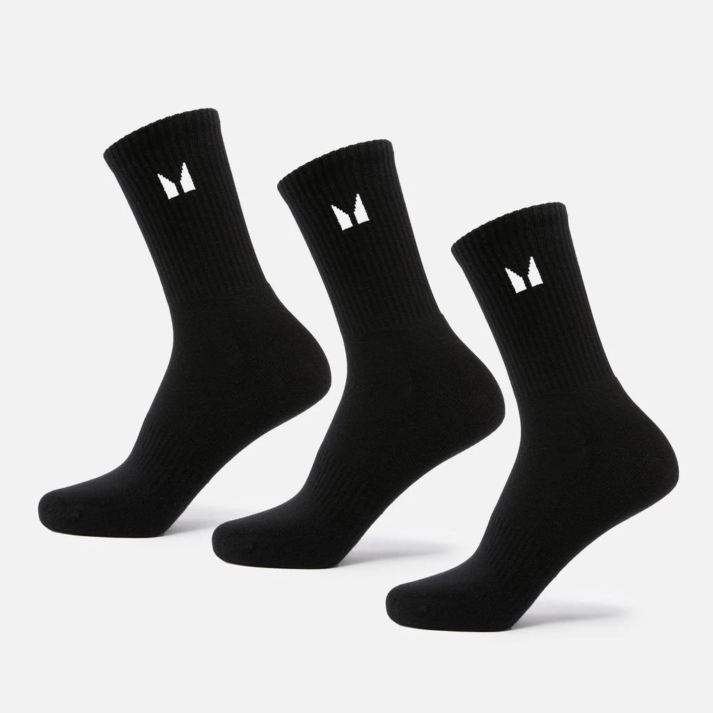 Myprotein MP Unisex Crew Socks (3 Pack) 1