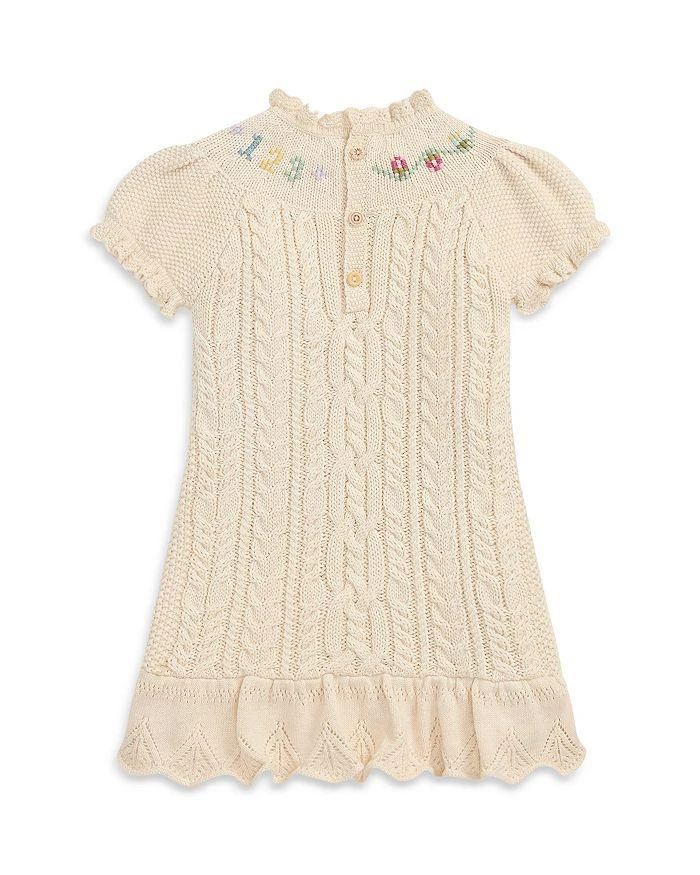 Girls' Cotton Intarsia Knit Sweater Dress - Baby  On Sale Now with Up to  40% Off | Discover Exclusive Deals & Savings at BeyondStyle  Authentic  Ralph Lauren dress|kids with Limited-Time