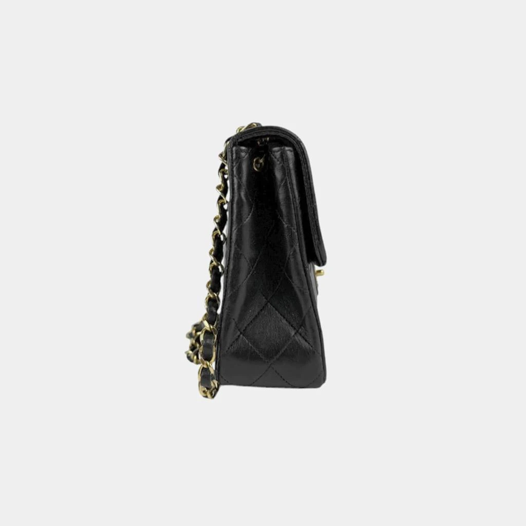 Chanel Chanel Black Lambskin Flap Shoulder Bag 2