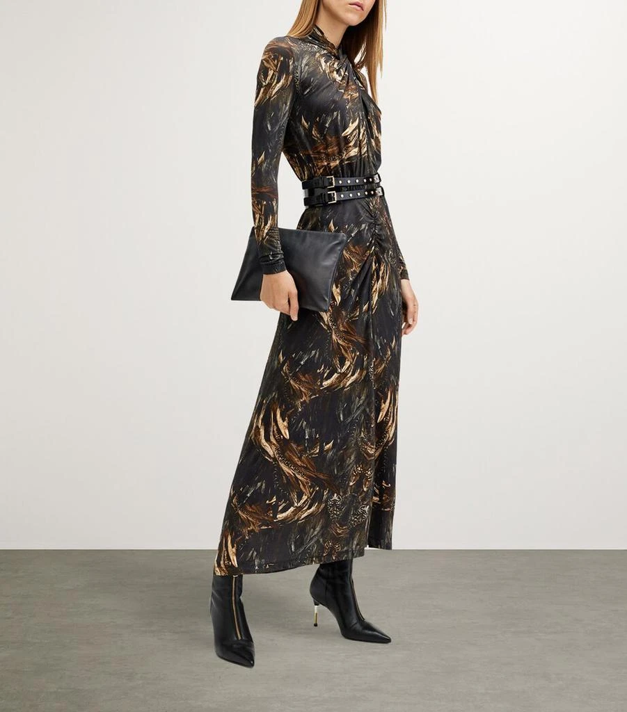 ALL SAINTS Printed Mina Maxi Dress 2