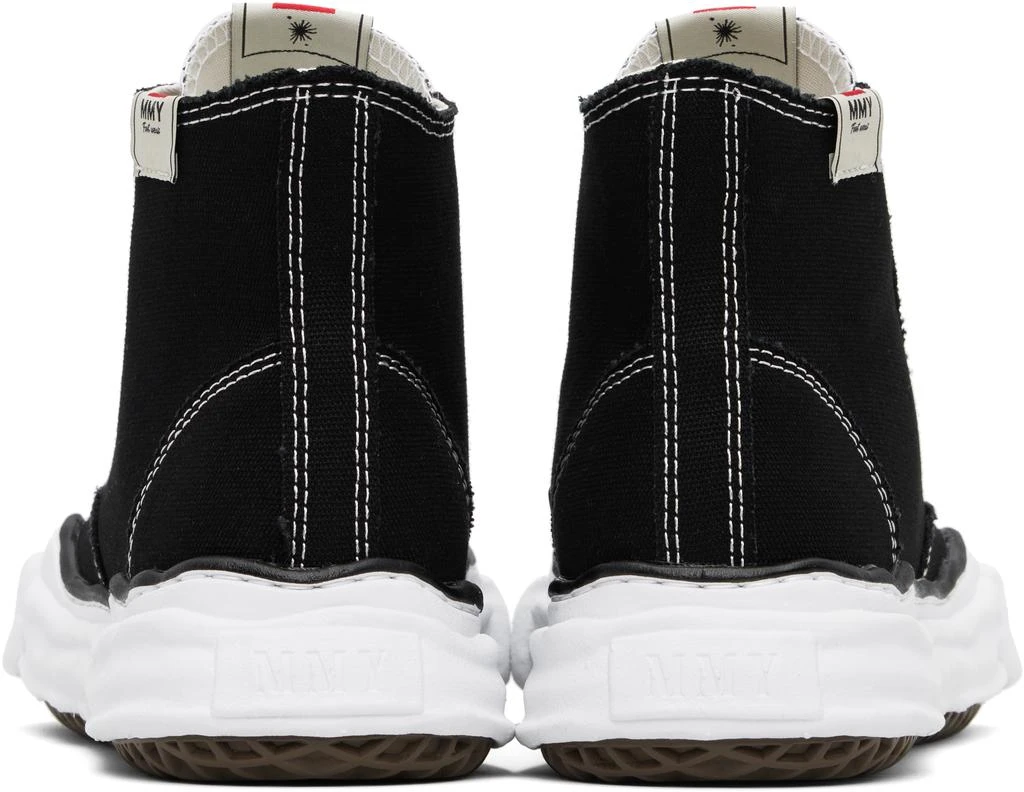Maison MIHARA YASUHIRO Black 'Peterson' OG Sole Canvas Sneakers 2