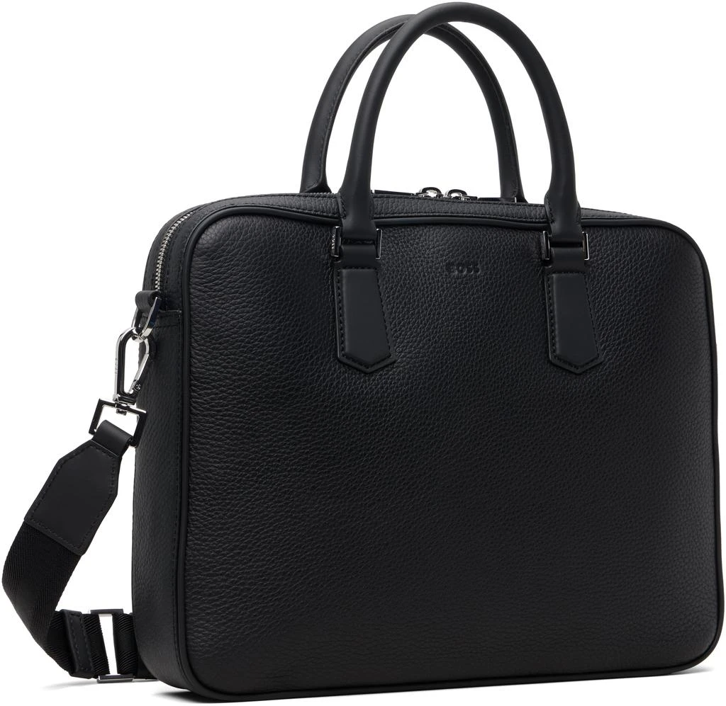Hugo Boss Black Embossed Logo Document Briefcase 2