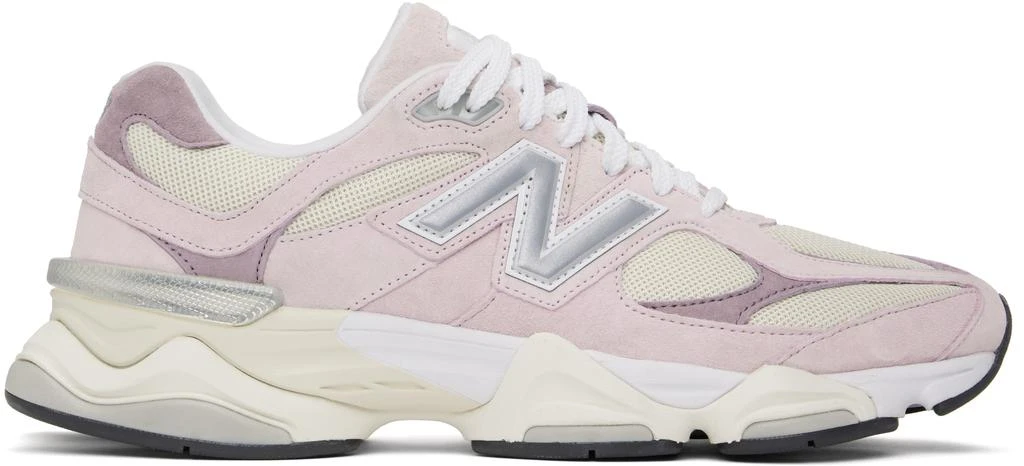 New Balance Pink & Beige 9060 Sneakers 1