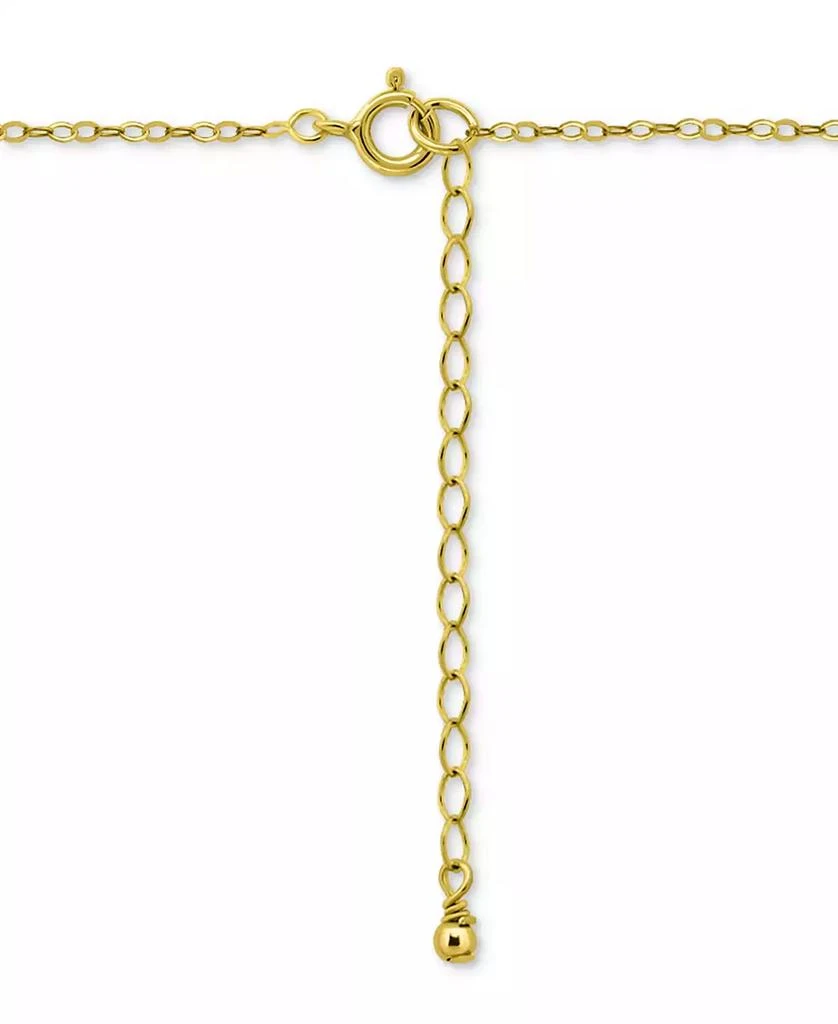 Giani Bernini Cubic Zirconia Solitaire Pendant Necklace in 18k Gold over Sterling Silver, 16" + 2" extender, Exclusively at Macy's 8
