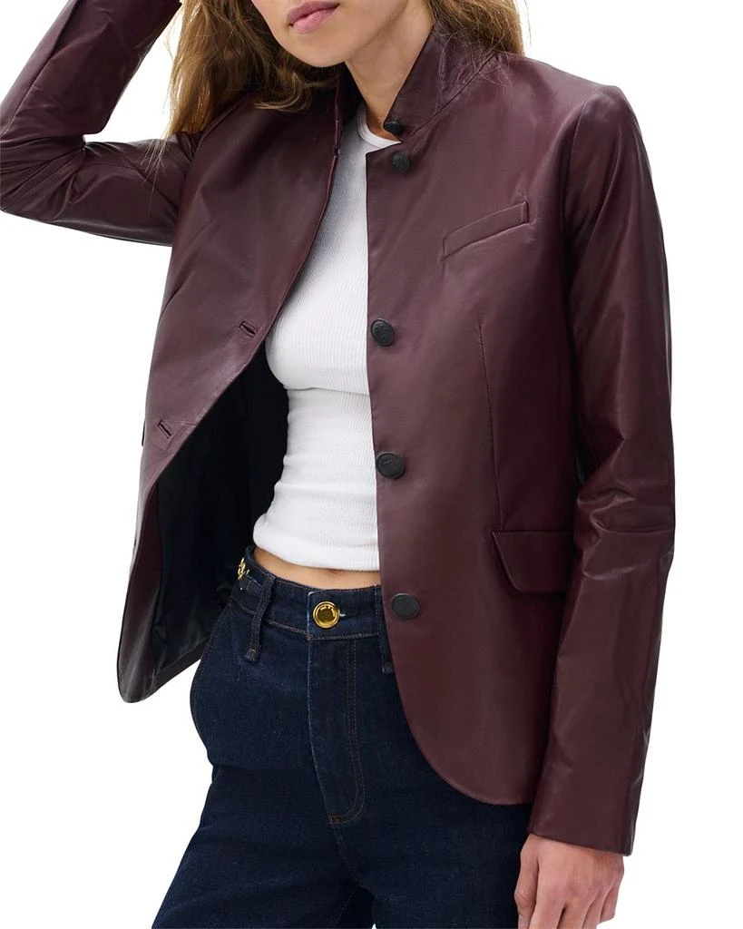 Rag & Bone Slade Leather Blazer 7