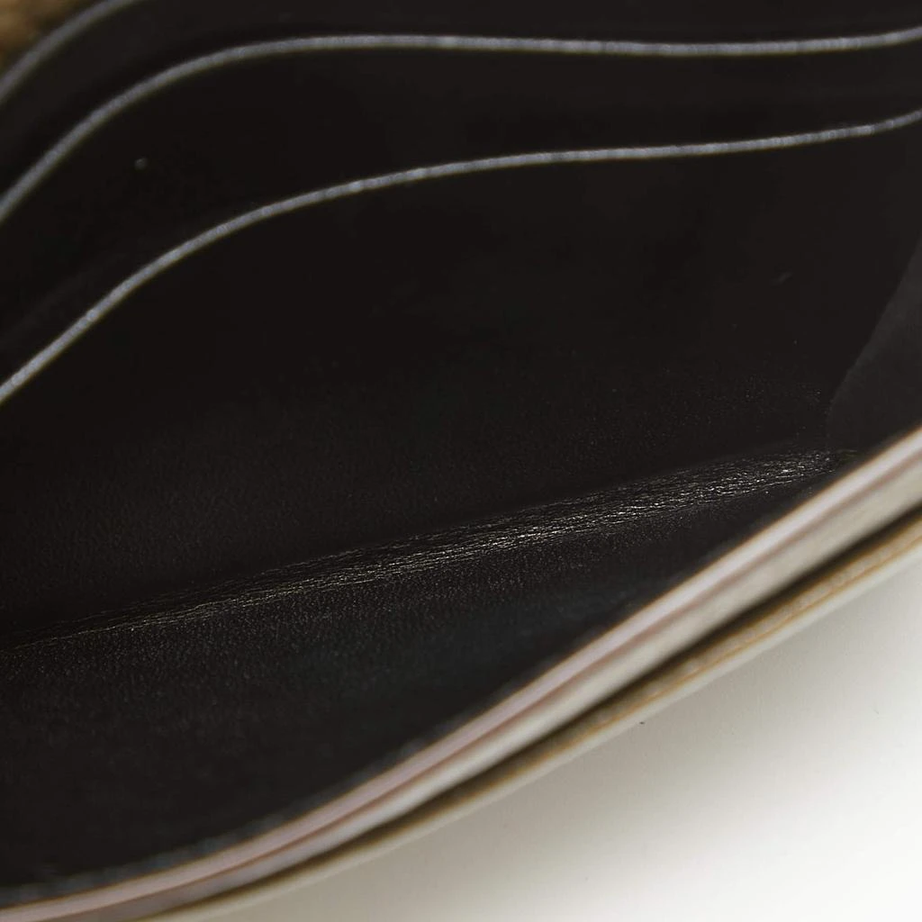DKNY DKNY Olive Green Leather Flap Compact Wallet 6