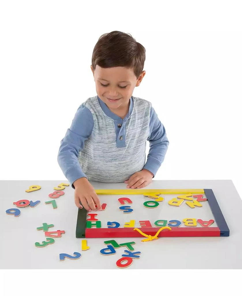 Melissa & Doug Melissa & Doug Magnetic Chalkboard and Dry-Erase Board With 36 Magnets, Chalk, Eraser, and Dry-Erase Pen 9