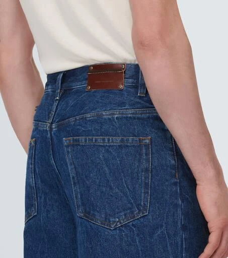 Dries Van Noten Marble-wash wide-leg jeans 5