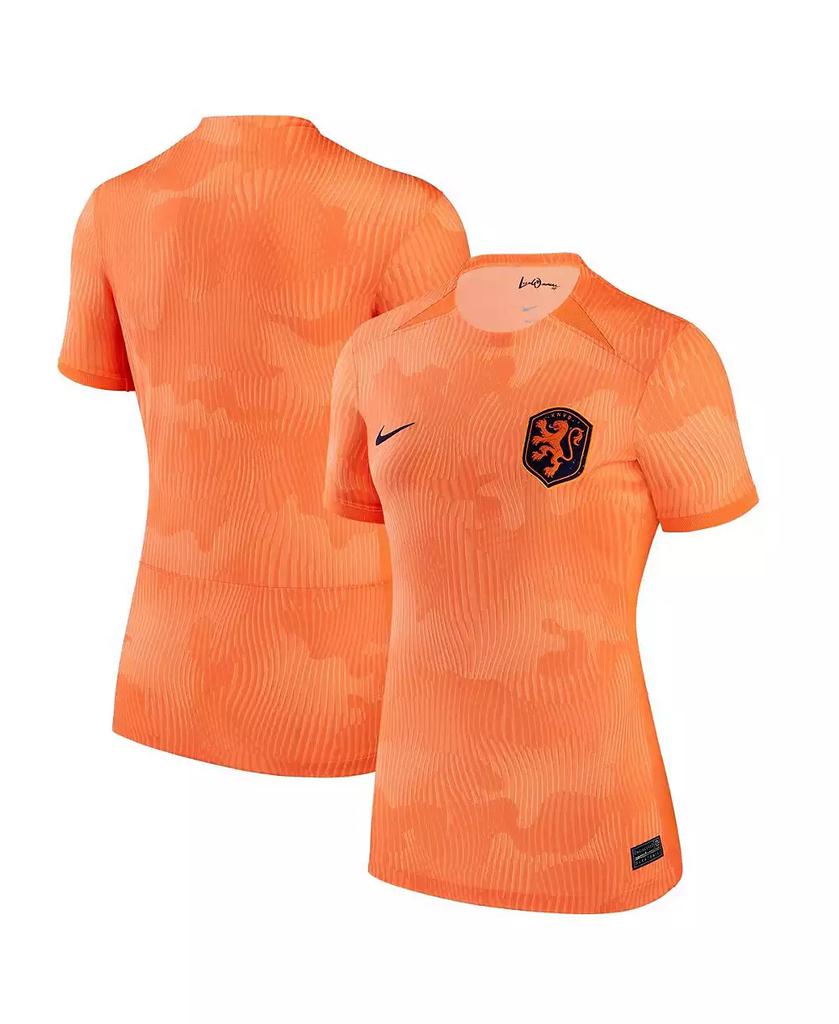 NIKE Women's Orange Netherlands Women's National Team 2023 Home Stadium Replica Jersey