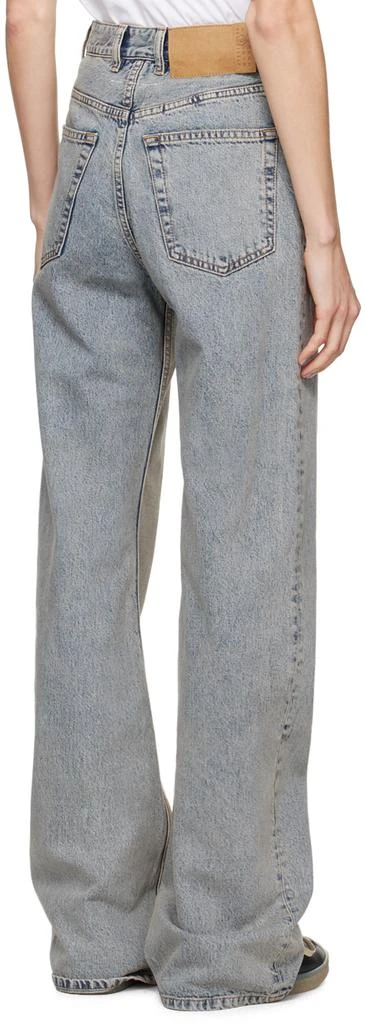 MM6 Blue Five-Pocket Jeans 3