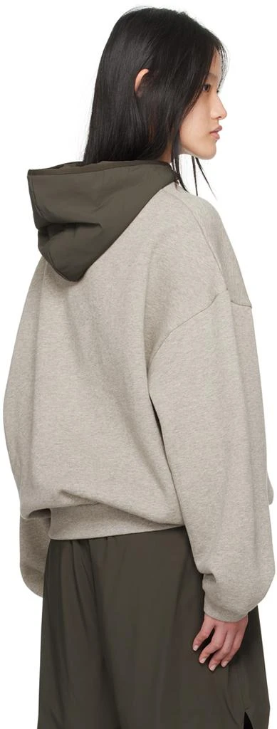 Fear of God ESSENTIALS Gray Bonded Hoodie 3