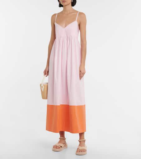 Lee Mathews Casey cotton maxi dress