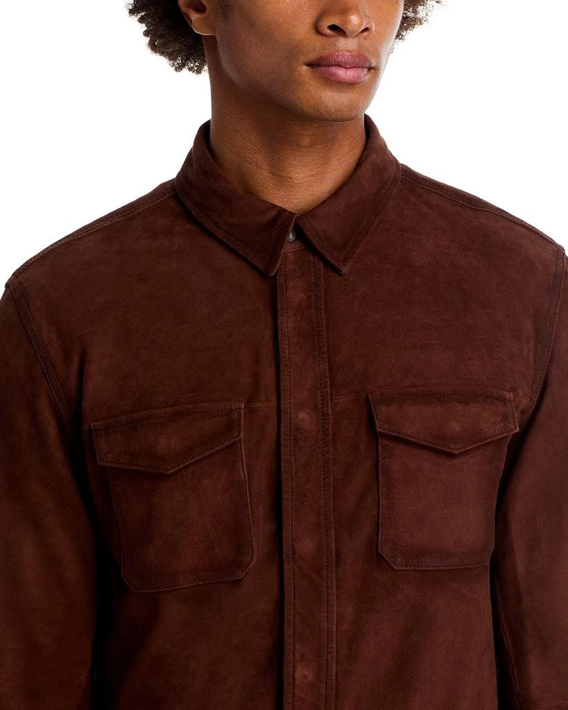 John Varvatos Izzy Suede Shirt Jacket 8