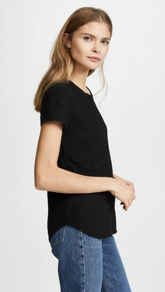 James Perse Sheer Slub Crew Neck Tee 3