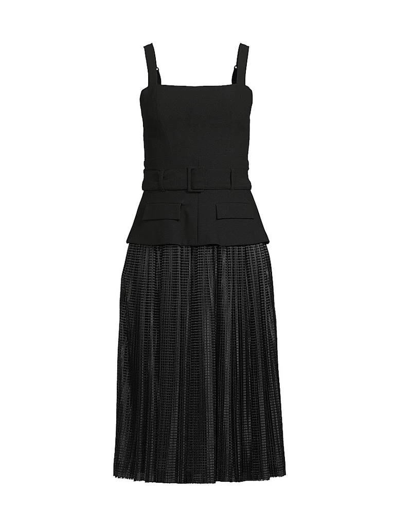 princess polly baby blue dress Saks Fifth Avenue Black Wrap Front Dress main image 0