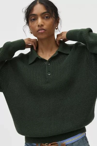 BDG BDG Gavin Oversized Polo Sweater 1