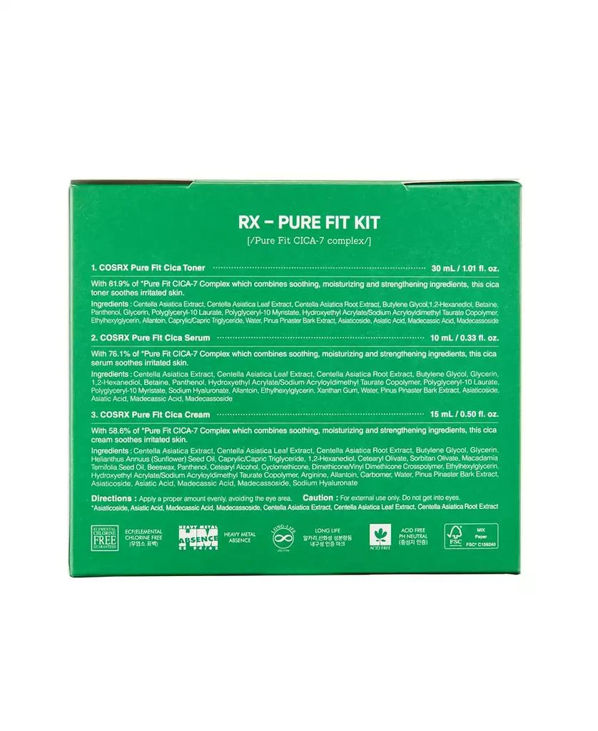 COSRX Pure Fit Cica Trial Kit 6