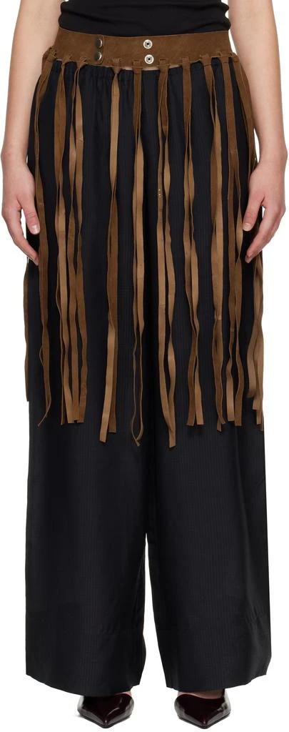 Maryam Nassir Zadeh Tan Precious Belt