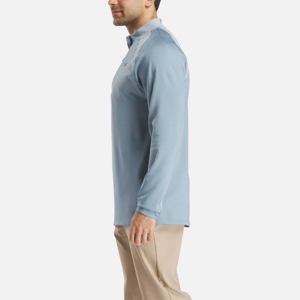 Reebok Men
s Long Sleeve Aero Flex 1/4 Zip Pullover Top