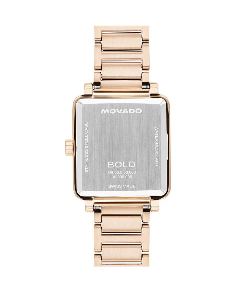 Movado Bold Evolution 2.0 Tank Square Watch, 28mm x 26mm 2