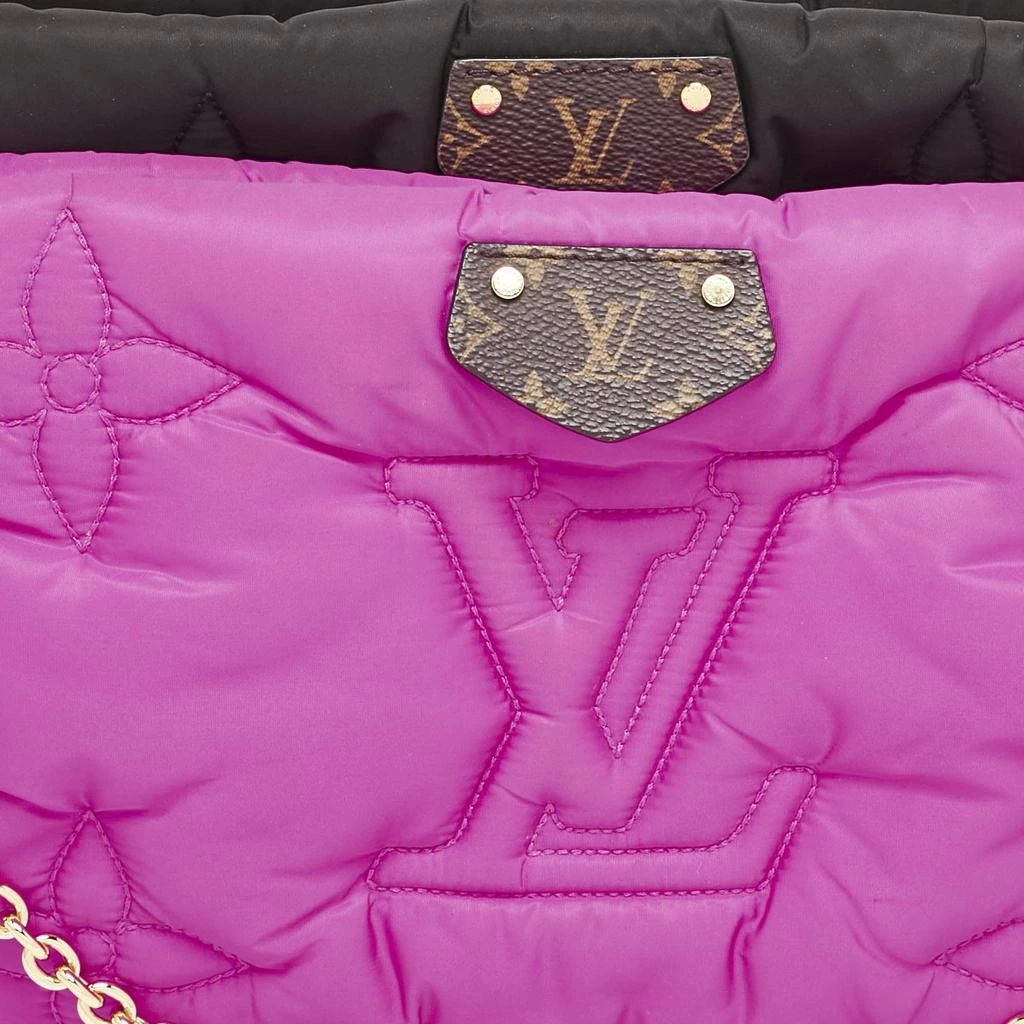 Louis Vuitton Louis Vuitton Black/Magenta Monogram Econyl Pillow Maxi Multi Pochette Accessories 5