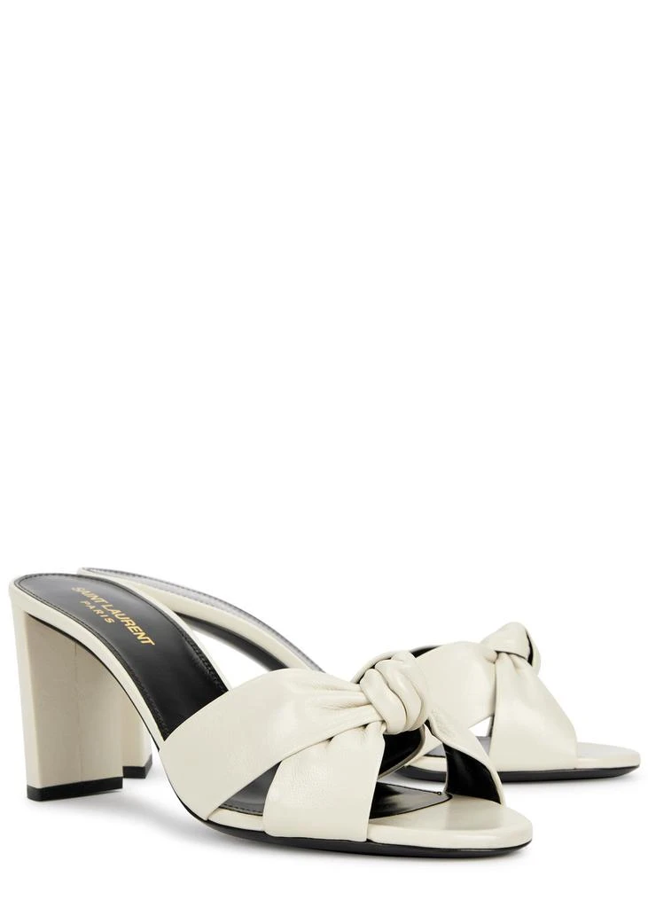 Yves Saint Laurent Bianca 75 leather mules 2