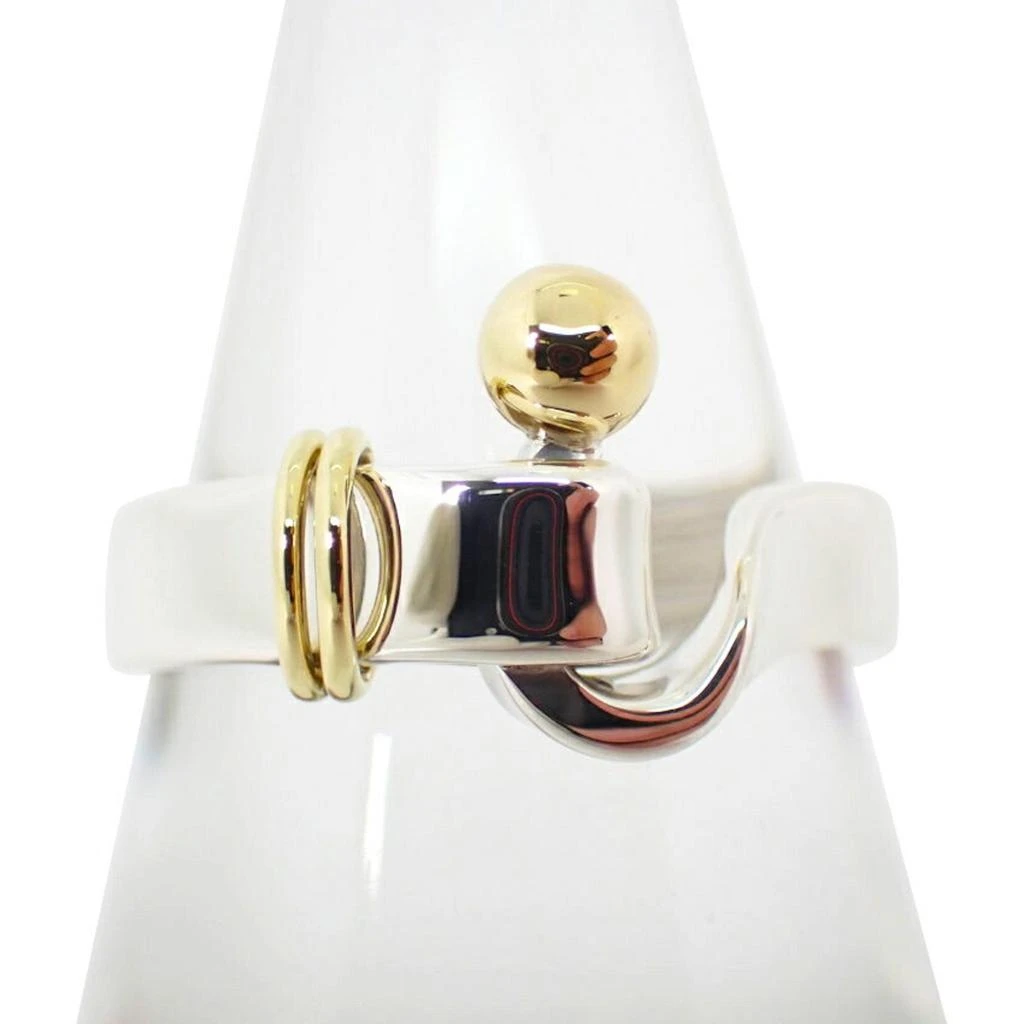 Tiffany & Co. yellow gold (18K) Sterling 925 Band Ring (Pre-Owned) 1