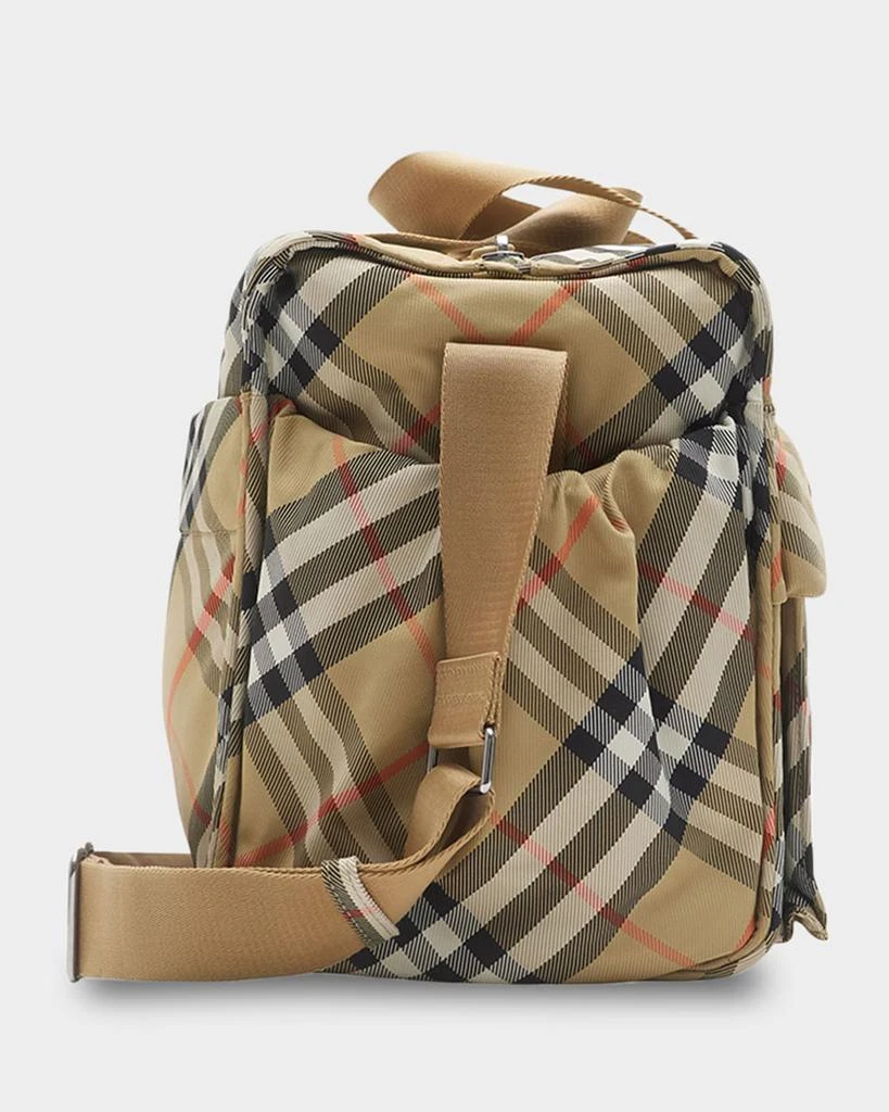 Burberry Check-Print Diaper Bag 4