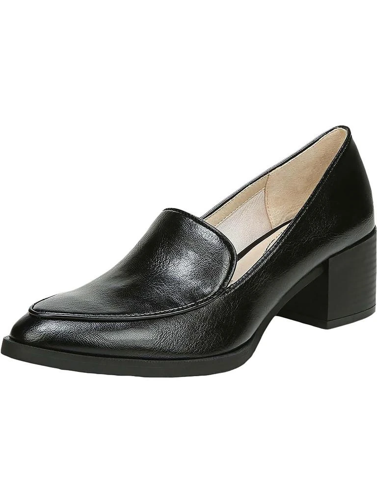 LifeStride Devyn Womens Block Heel Slip On Loafers 5