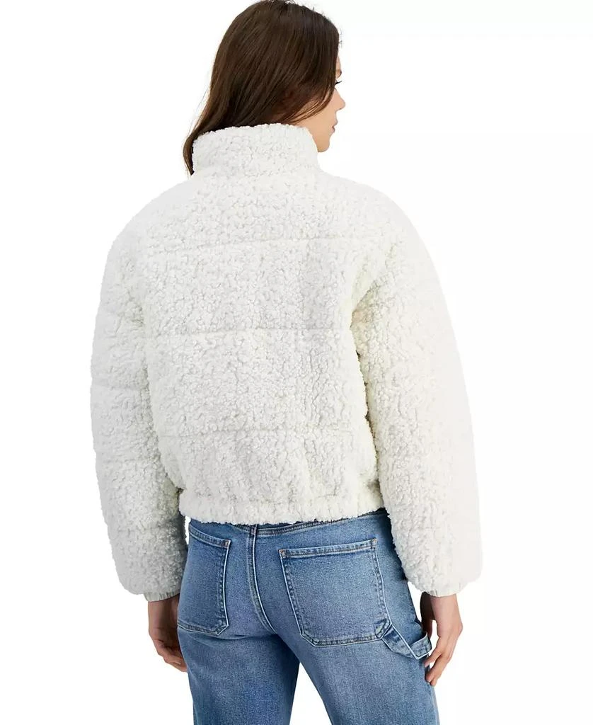 And Now This Women's Faux Sherpa Front-Zip Jacket, Created for Macy's 2