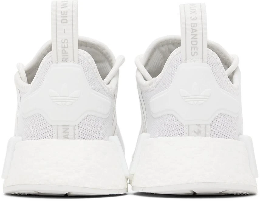 Adidas Kids White NMD_R1 Big Kids Sneakers 2