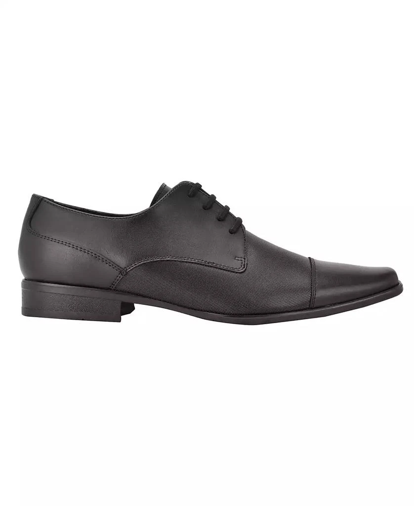 Calvin Klein Men's Bram Lace Up Cap-Toe Leather Dress Shoes 2