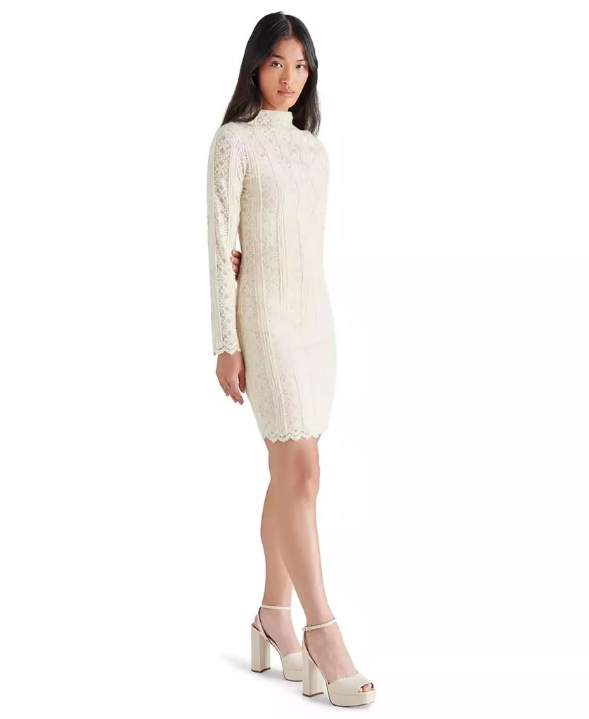 Steve Madden Women's Nafia Mock Neck Mini Dress 4