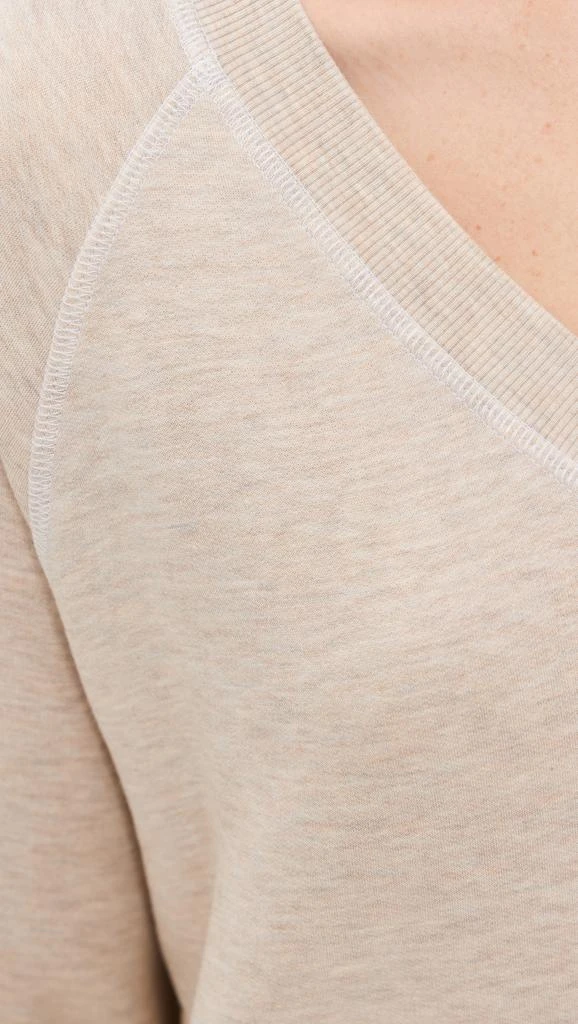 Splits59 Bennie Fleece V Neck Sweatshirt 5