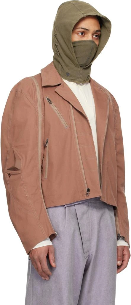 Kiko Kostadinov Brown Fox Racing Edition Fox Jacket 2