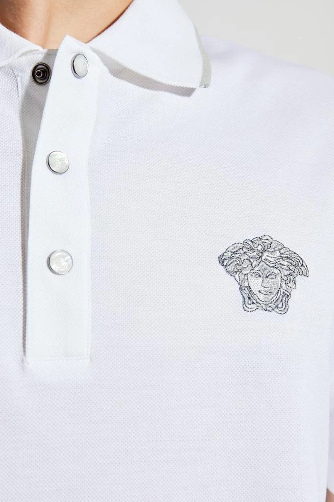 Versace Versace Medusa Head Short-Sleeved Polo Shirt 4