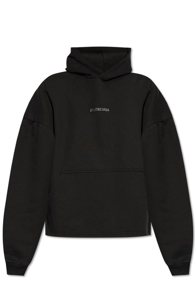 (送料・関税込) Balenciaga Political Campaign Hoodie Women's Political Campaign Hoodie Large Fit in Black