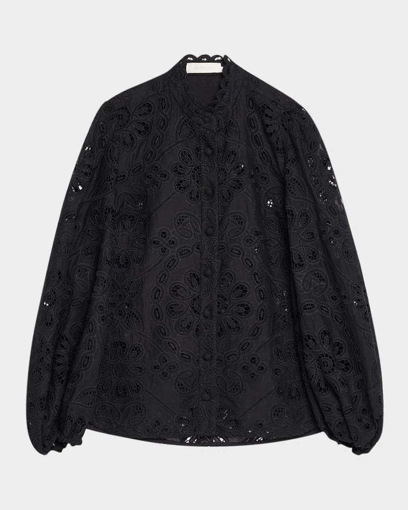 Zimmermann Rhiannon Embroidered Blouse 1