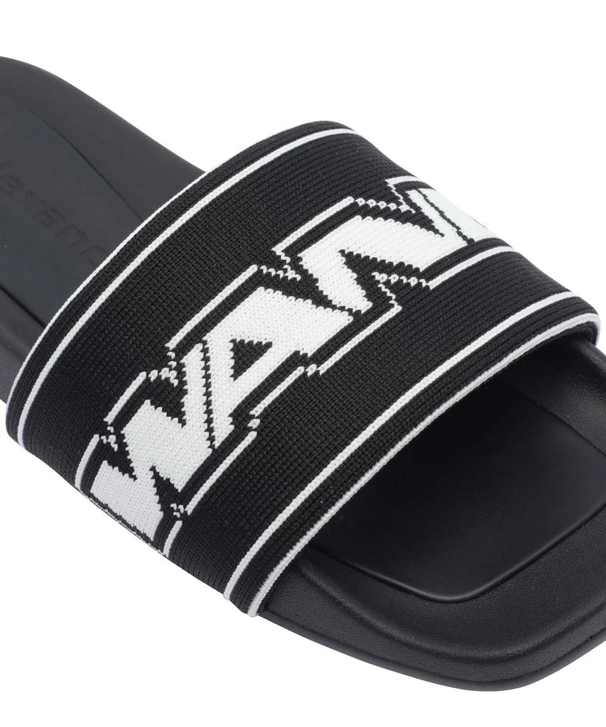 Alexander Wang Alexander Wang Logo Strap Slip-On Slides 4