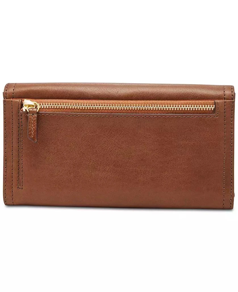 Fossil Logan Leather Flap Wallet 4