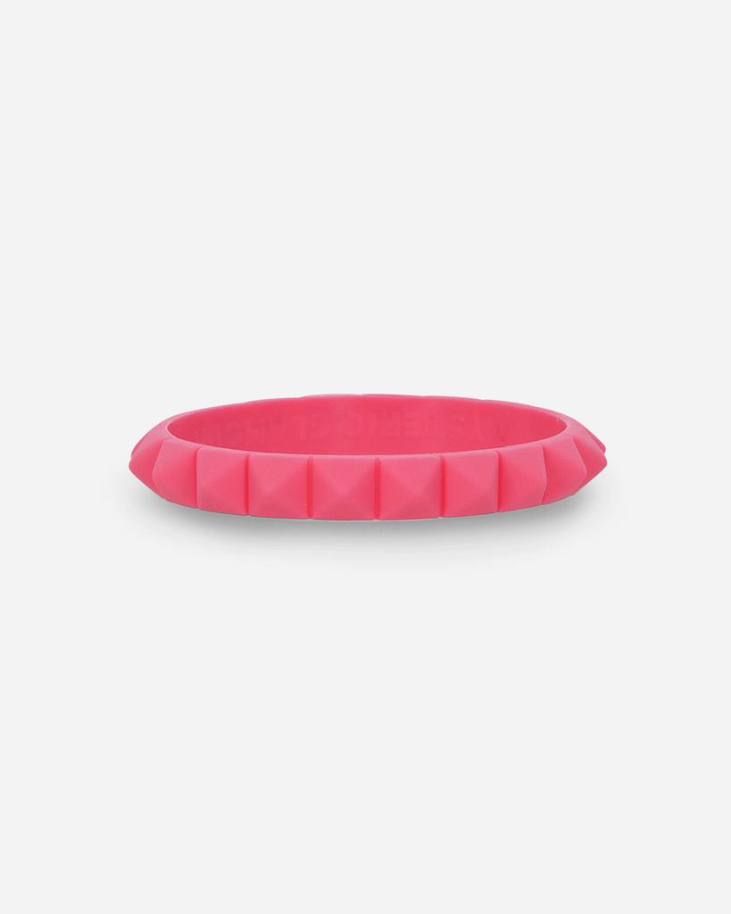 Hysteric Glamour Silicone Studs Bangle Pink