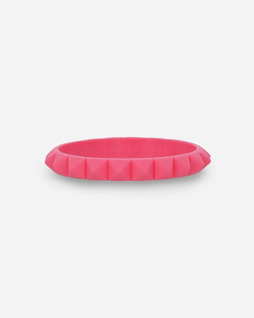 Hysteric Glamour Silicone Studs Bangle Pink 2
