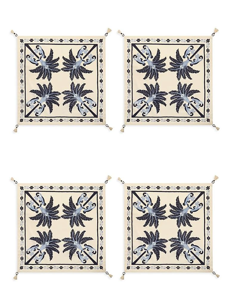 JOHANNA ORTIZ Ikat Amazonico Napkins 4-Piiece Set
