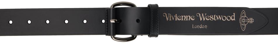 Vivienne Westwood Black Pin-Buckle Belt