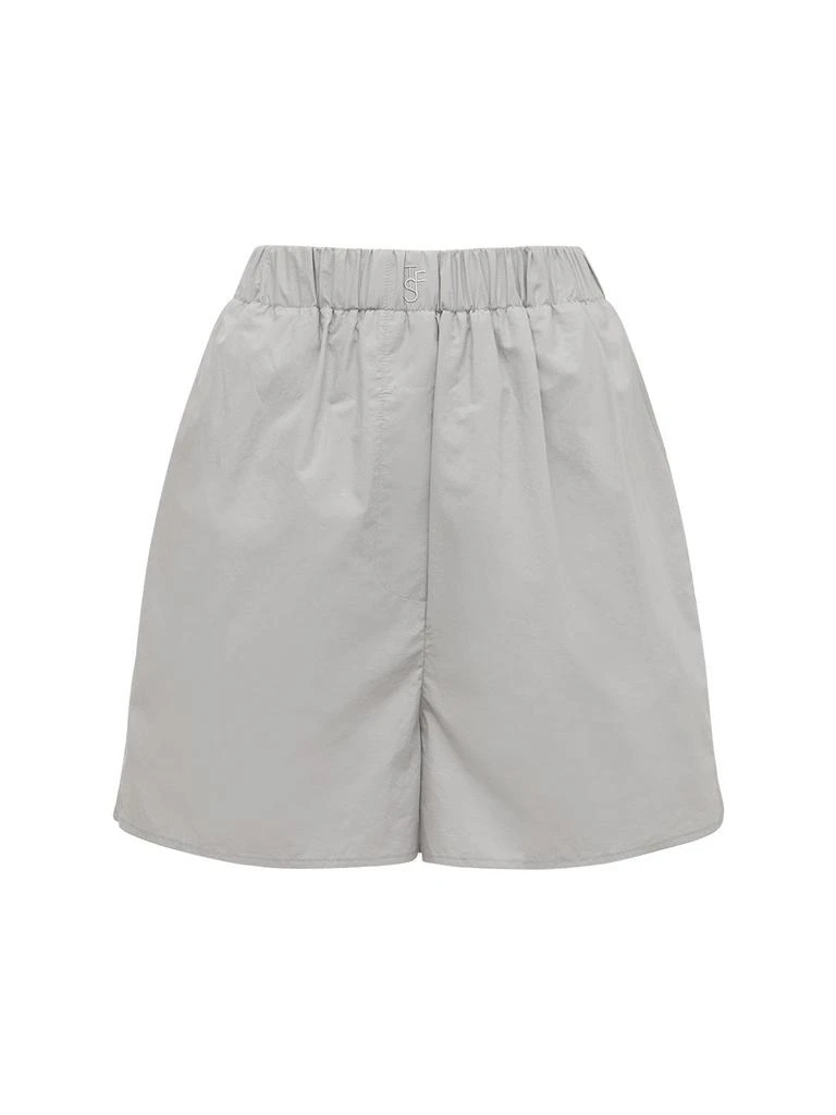 THE FRANKIE SHOP Lui Organic Cotton Poplin Boxer Shorts 1