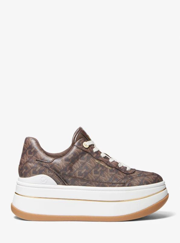 Michael Kors Hayes Empire Signature Logo Platform Sneaker 2