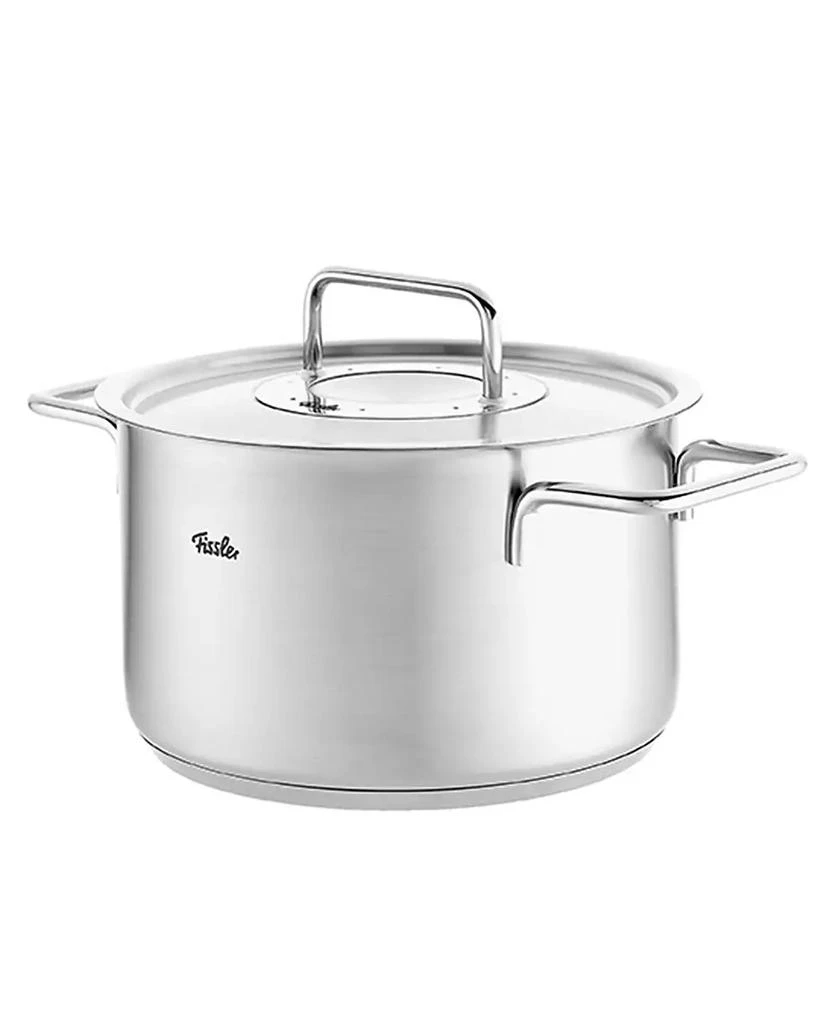 Fissler Pure Collection Stainless Steel 4.2 Quart Stock Pot with Metal Lid 3