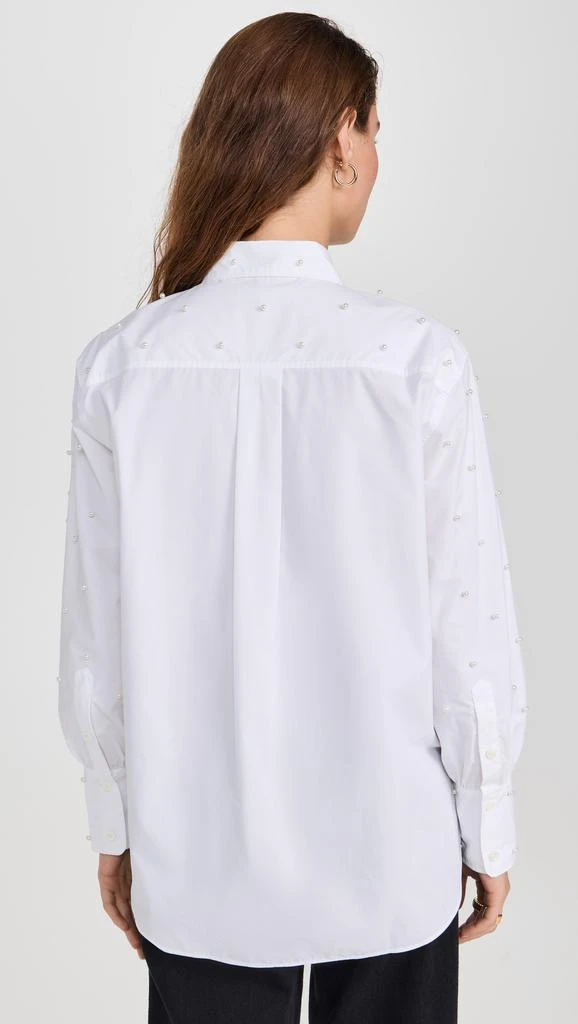 FRAME The Oversized Pearl Pocket Shirt 2